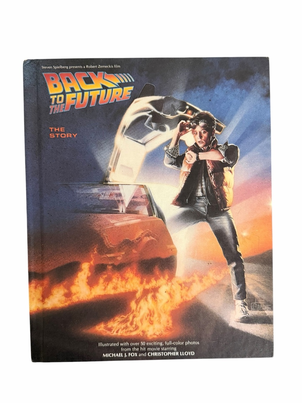 Vintage 1985 "Back to the Future: The Story" Hardback Book with 50 Photos